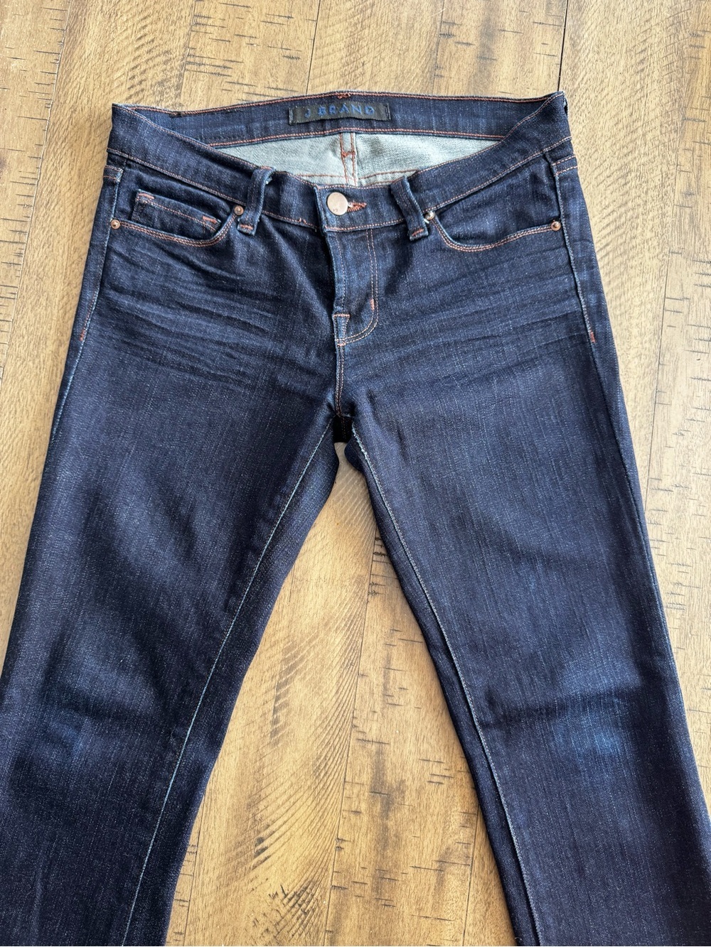 J Brand Dark Navy Ankle Slim Jeans - Picture 5 of 10